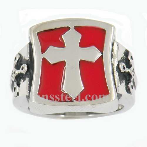 FSR10W74R  shield iron german cross Ring